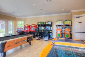Game room - 6BR Home w/ Pool, Theater & Game Room (Kissimmee)