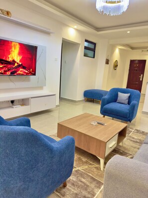 Living area - Royal Travel Home Kilimani
-- Romantic & Lush Garden (Nairobi)