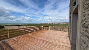 Terrace/patio - La Ferme d'Honvault, sea-view accommodation in Wimereux (Wimereux)