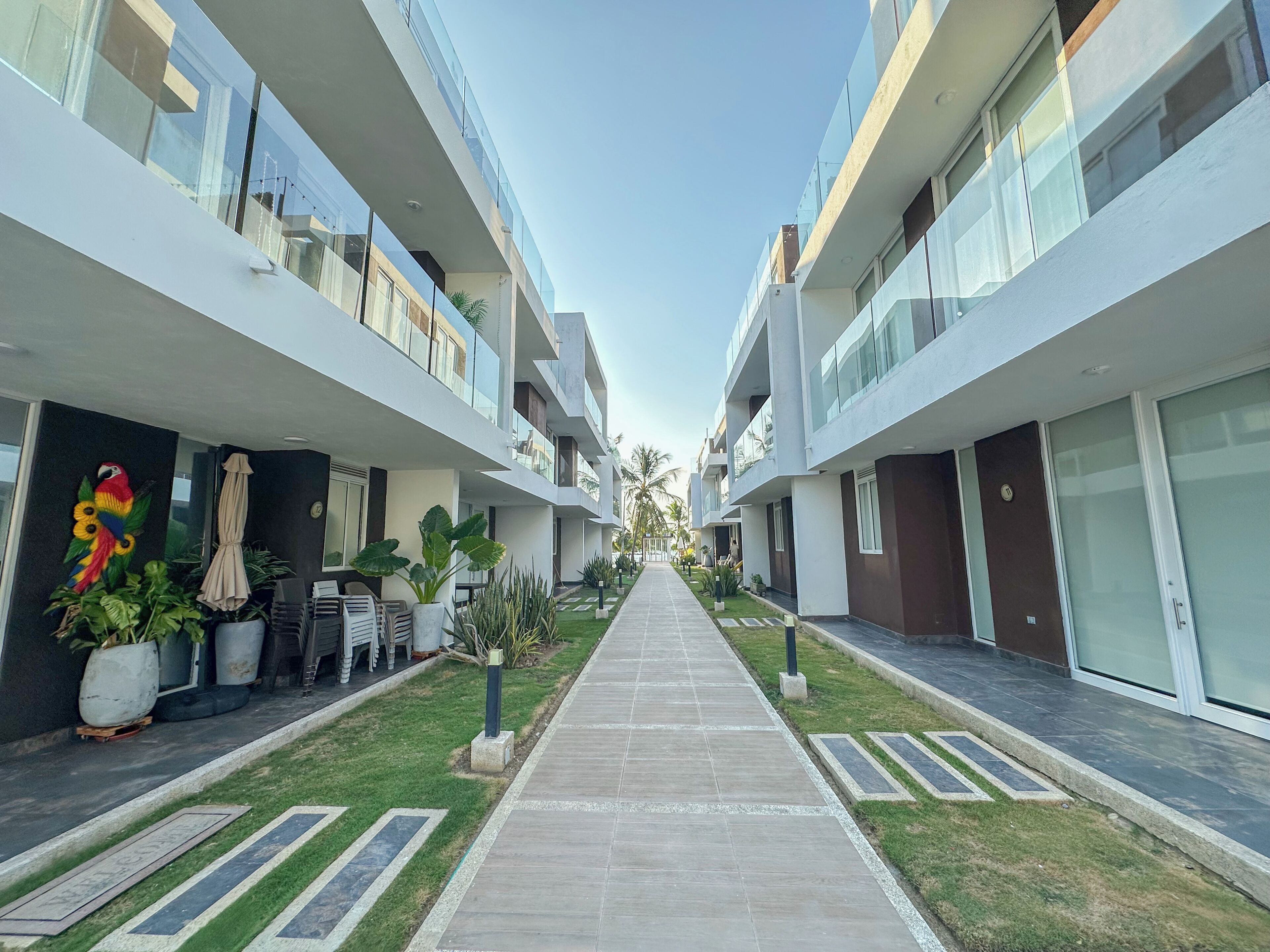 Enceinte de l’hébergement