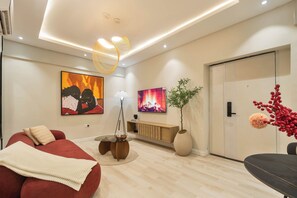 Suite, balkong | Oppholdsområde