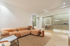 Suite, balkong | Oppholdsområde