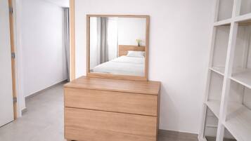 Apartament Comfort, vistes al pati