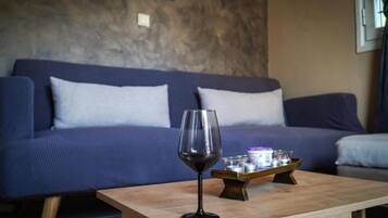 Appartement, balkon, uitzicht op tuin | Interieur