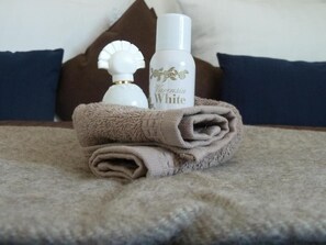 Bathroom amenities - Hotel Zum Bügeleisen (Duisburg)