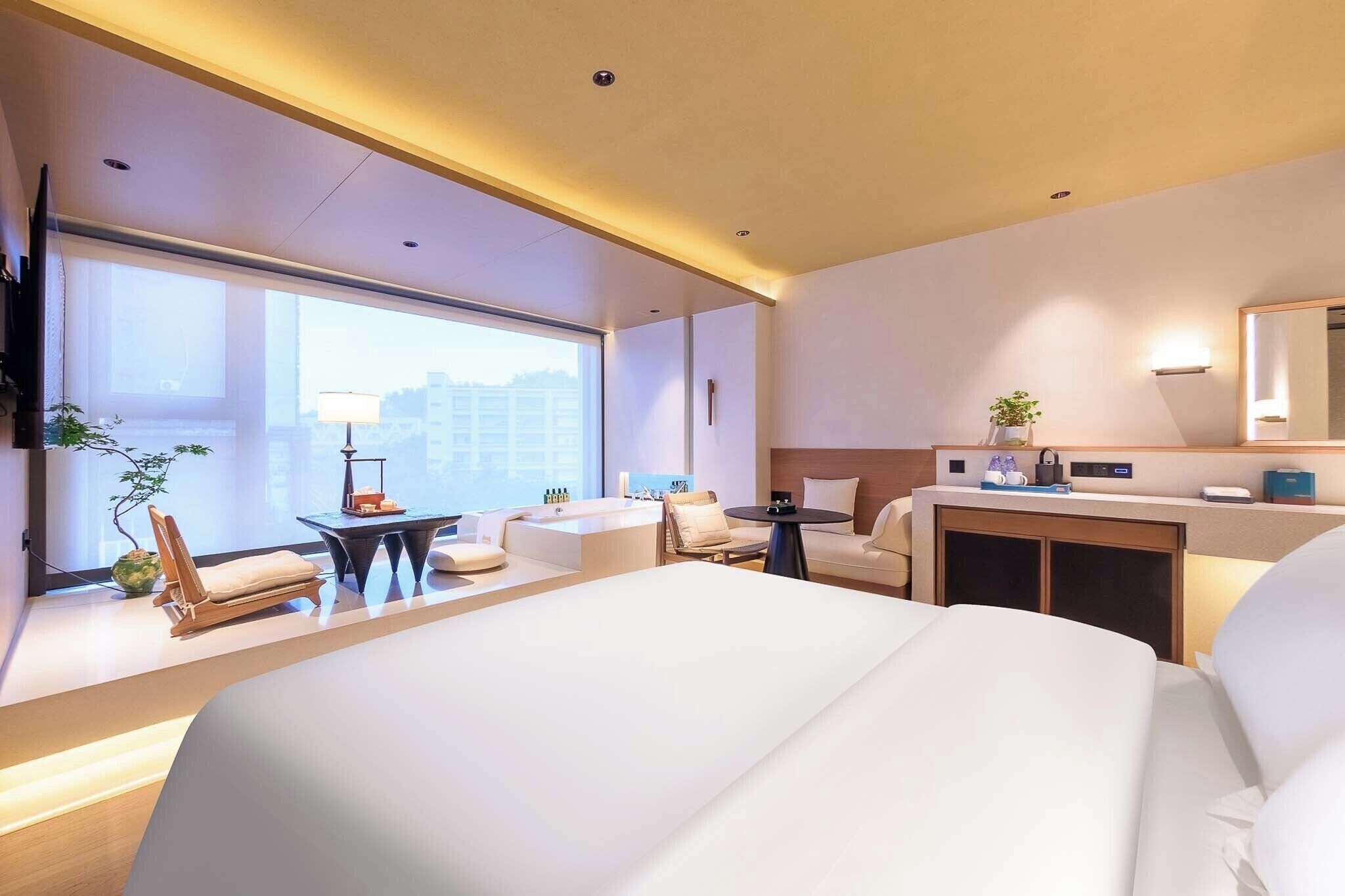 Panoramic-Doppelzimmer, Hügelblick | Ausblick vom Zimmer