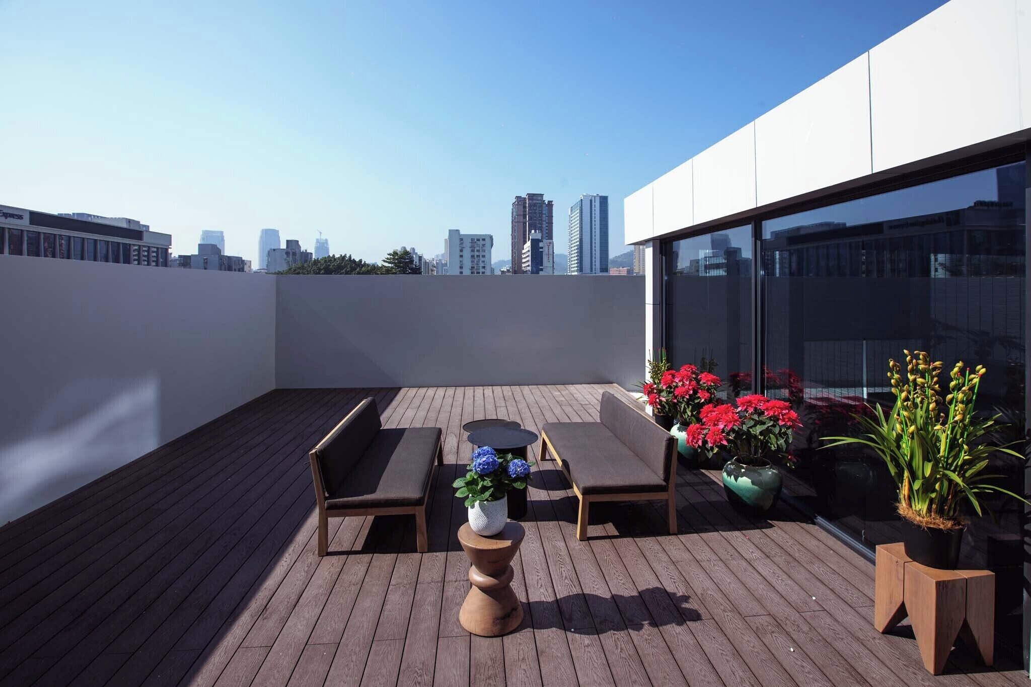 ห้องพรีเมียร์สวีท, วิวเมือง | ลานระเบียง/นอกชาน