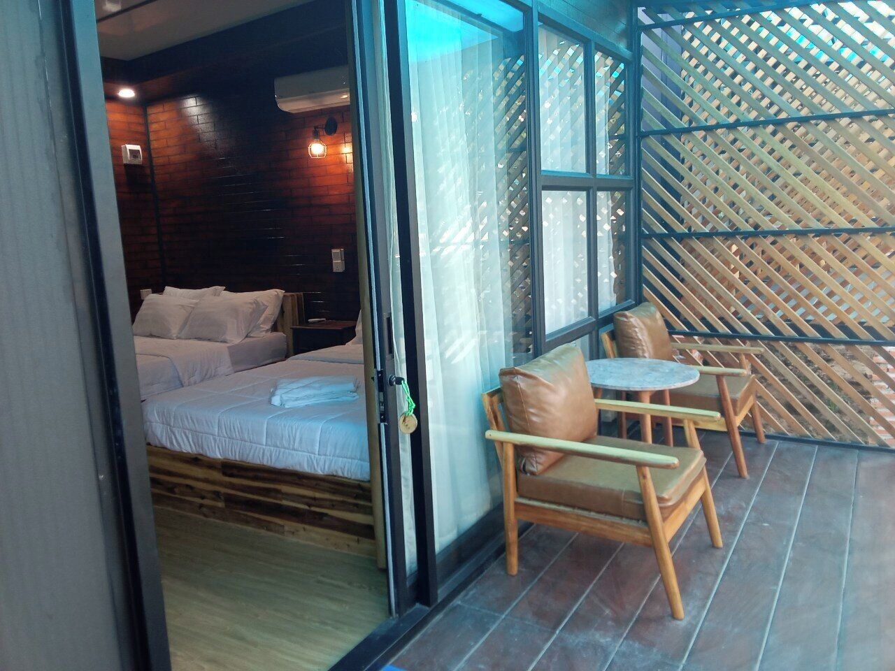 Superior Twin kamer, balkon, uitzicht op tuin