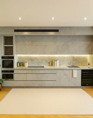 Private kitchen - Stylish 2BR Apartment Central London (London)