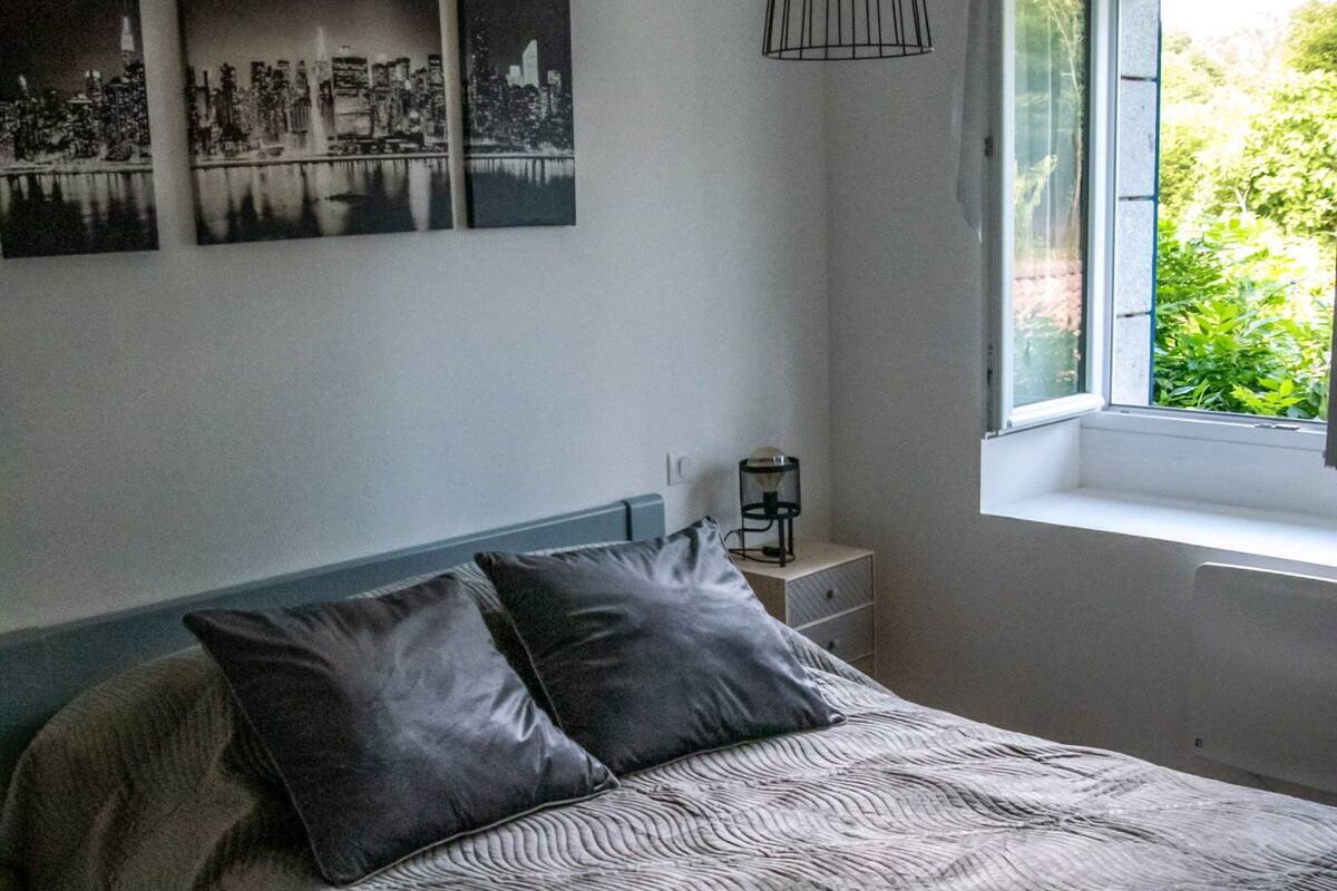 Comfort-Doppelzimmer, Blick auf den Innenhof | Kostenloses WLAN