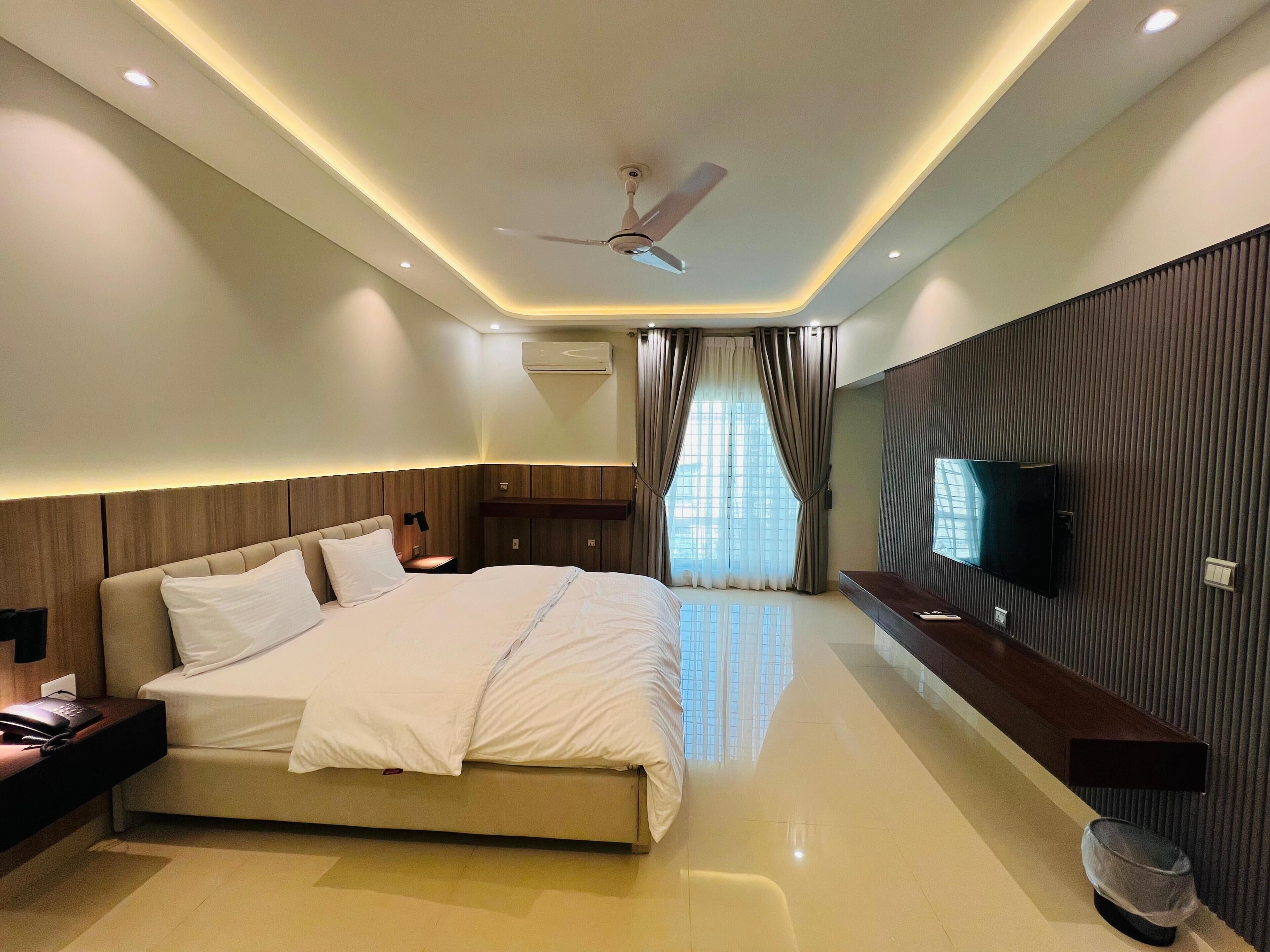 Superior-Doppel- oder -Zweibettzimmer