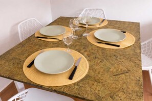 Dining - Olympus Cozy Mountain View Escape with Balcony (Litochoro)