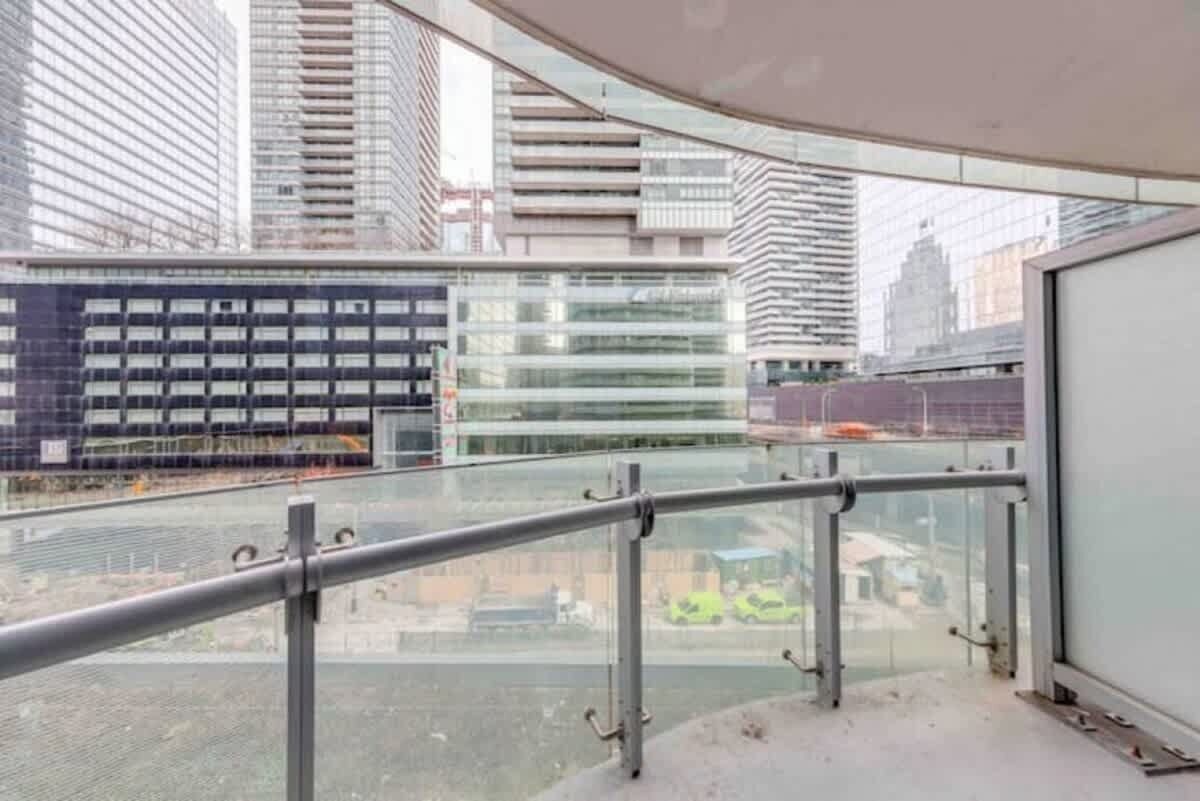 Private balcony