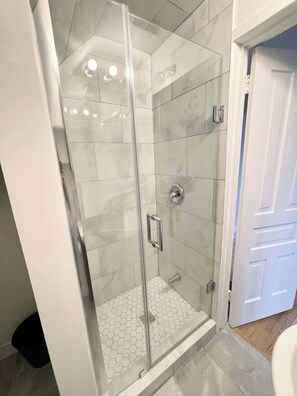 Shower, shampoo - Charming + Cozy Roncesvalles Apartment (Toronto)