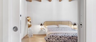 Apartment with River View Bedroom