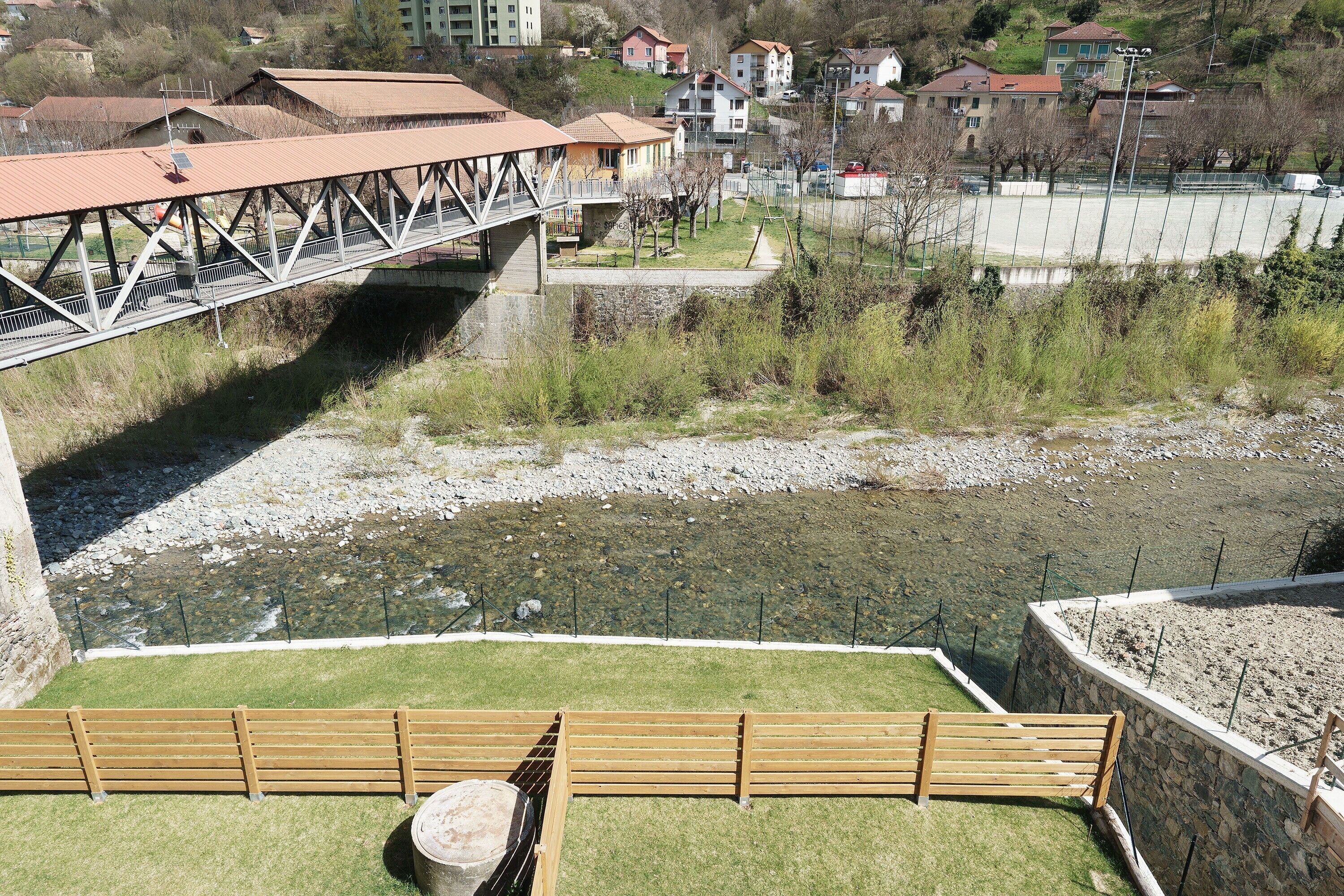 Enceinte de l’hébergement