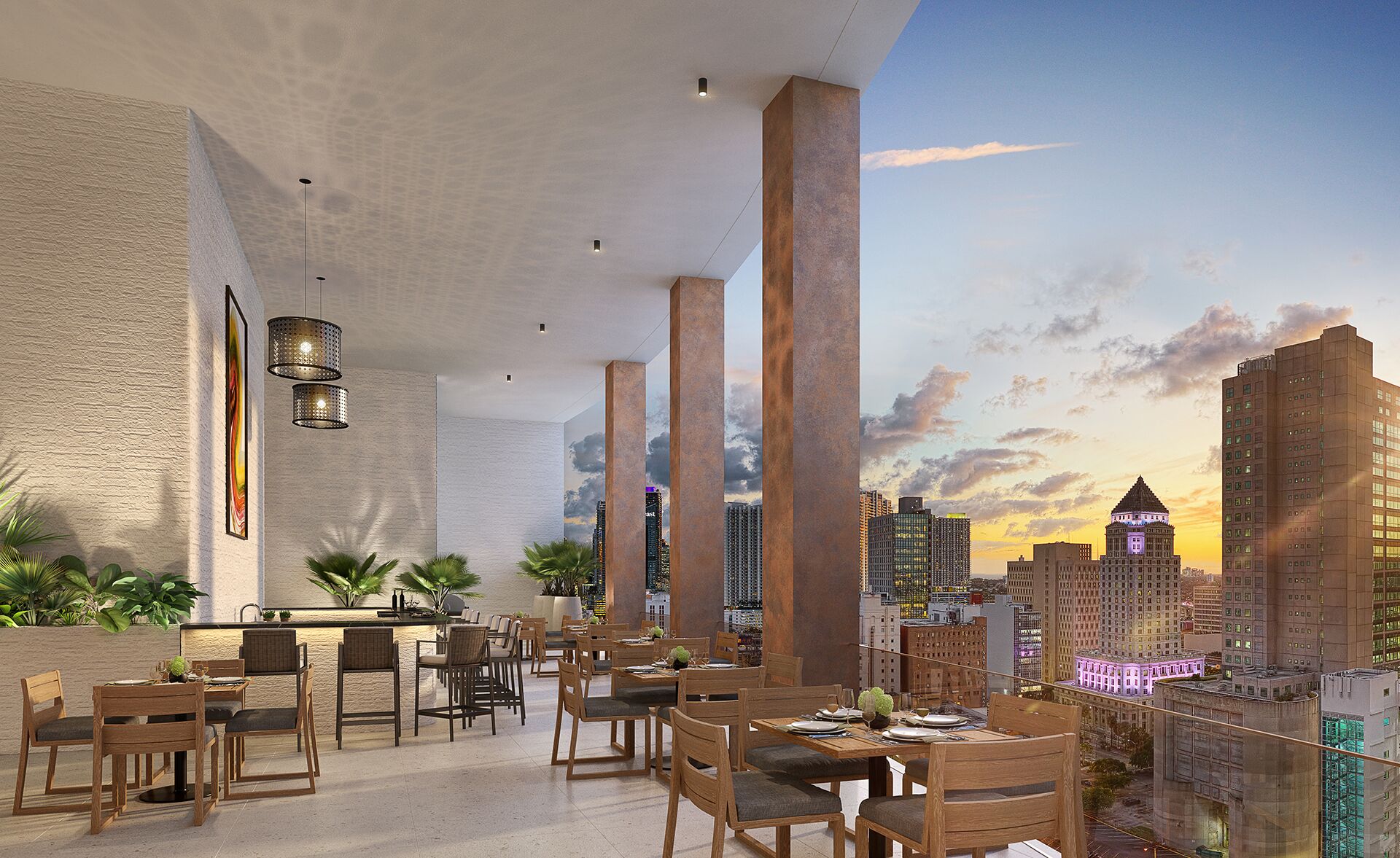 Restaurante al aire libre