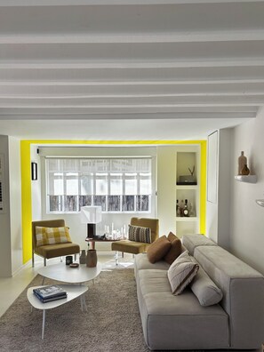 Living area - Charming Arcachonnaise near beaches and port for 6 people (Arcachon)