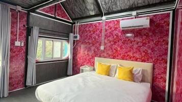 Standard enkelrum - balkong - utsikt mot bergen