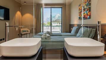 Doppia Deluxe, vista giardino