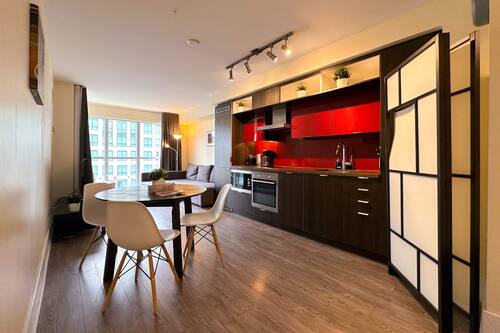 City-Suite, 1 Schlafzimmer, Nichtraucher | Eigene Küche | Kühlschrank, Mikrowelle, Ofen, Herdplatte