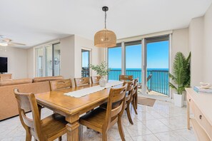 Dining - Oceanfront | Heated Pool-Towers Ten #904 (Daytona Beach Shores)