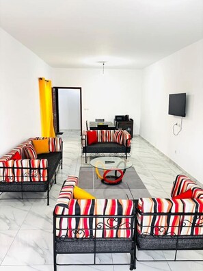 Living area - Résidence au 2 Plateaux 3 Chambres (Abidjan)