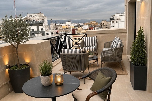 Suite, balcon | Literie de qualité, coffre-fort, système d’insonorisation
