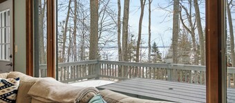 NEW! Peaceful Retreat Overlooking Burt Lake