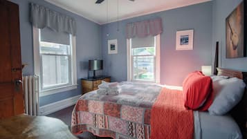 Suite 5 - Upstairs, Two Bedroom Queen Suite, En-Suite Bath | Free WiFi, bed sheets
