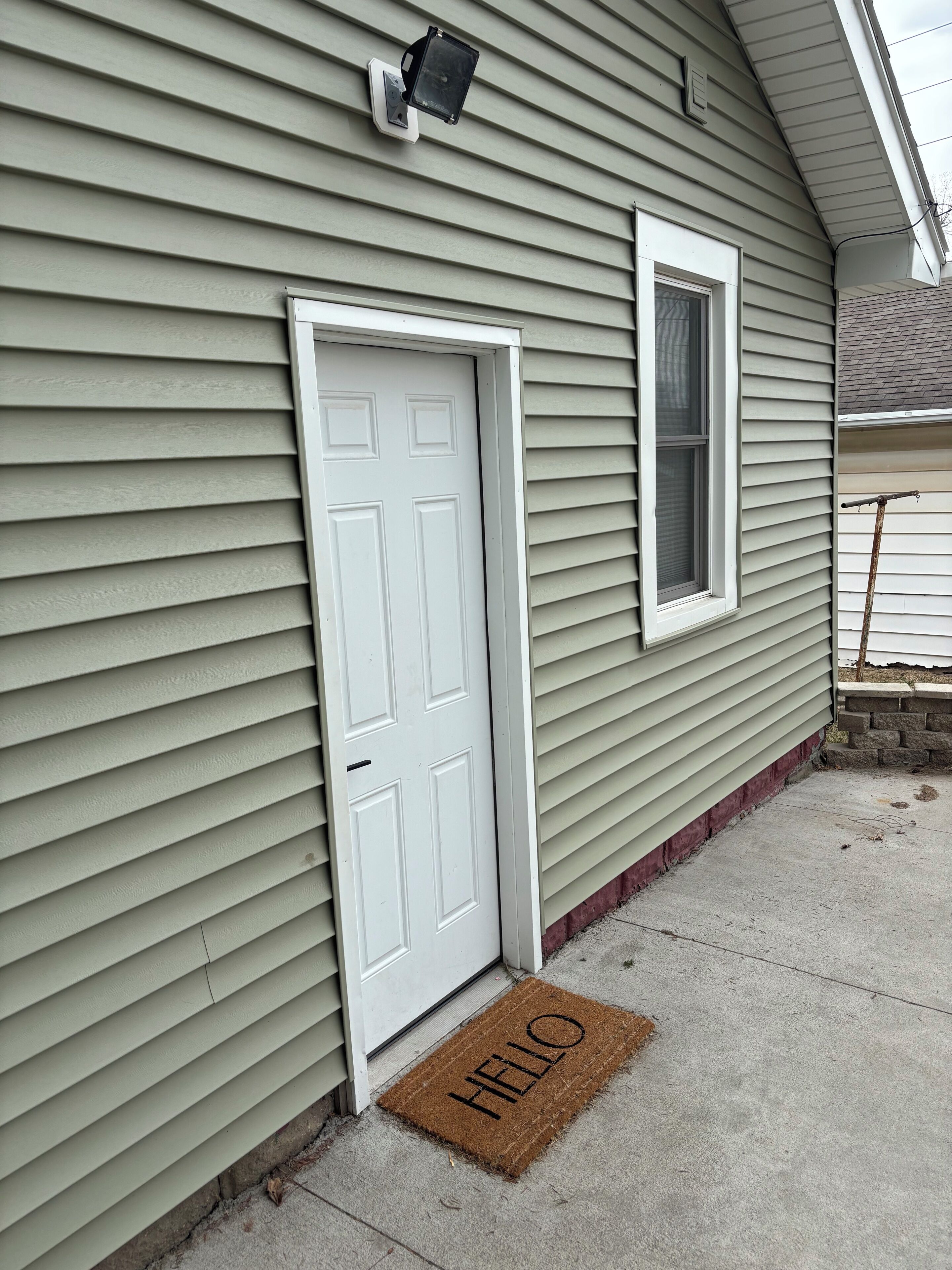 Exterior detail
