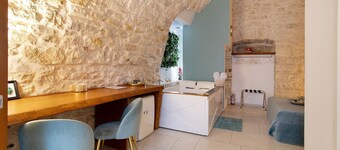 Bed & Breakfast „Eclissi Suite“ mit Meerblick und Klimaanlage