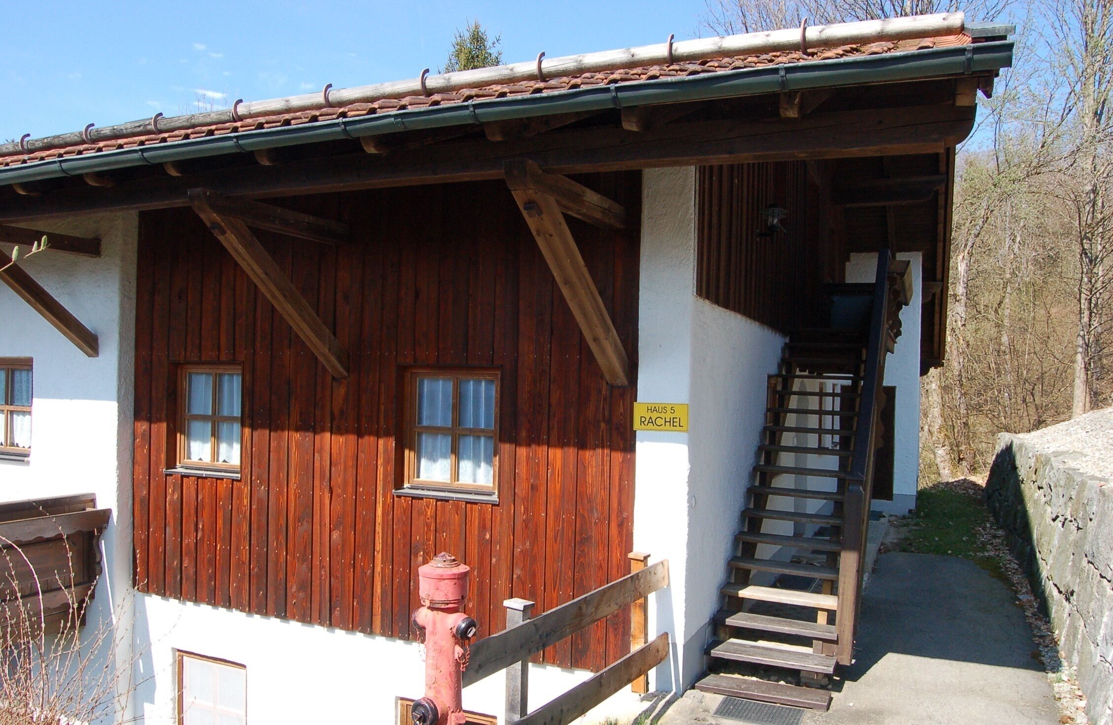 Haus 5 Rachel - Treppenaufgang