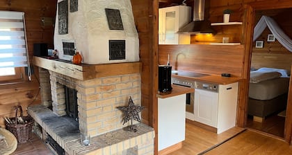 Chalet 'Blockhaus FerienZauber I' mit privater Terrasse, Garten und WLAN