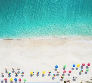 Beach - Spacious one bedroom studio with a large patio in a private garden setting (St. John)