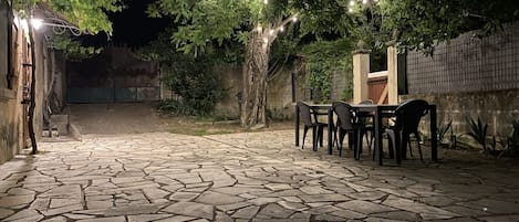 Restauration en plein air