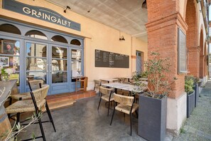 Restauration en plein air