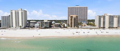 Condo, 1 grand lit et 1 canapé-lit (Gulf Village 207) | Plage