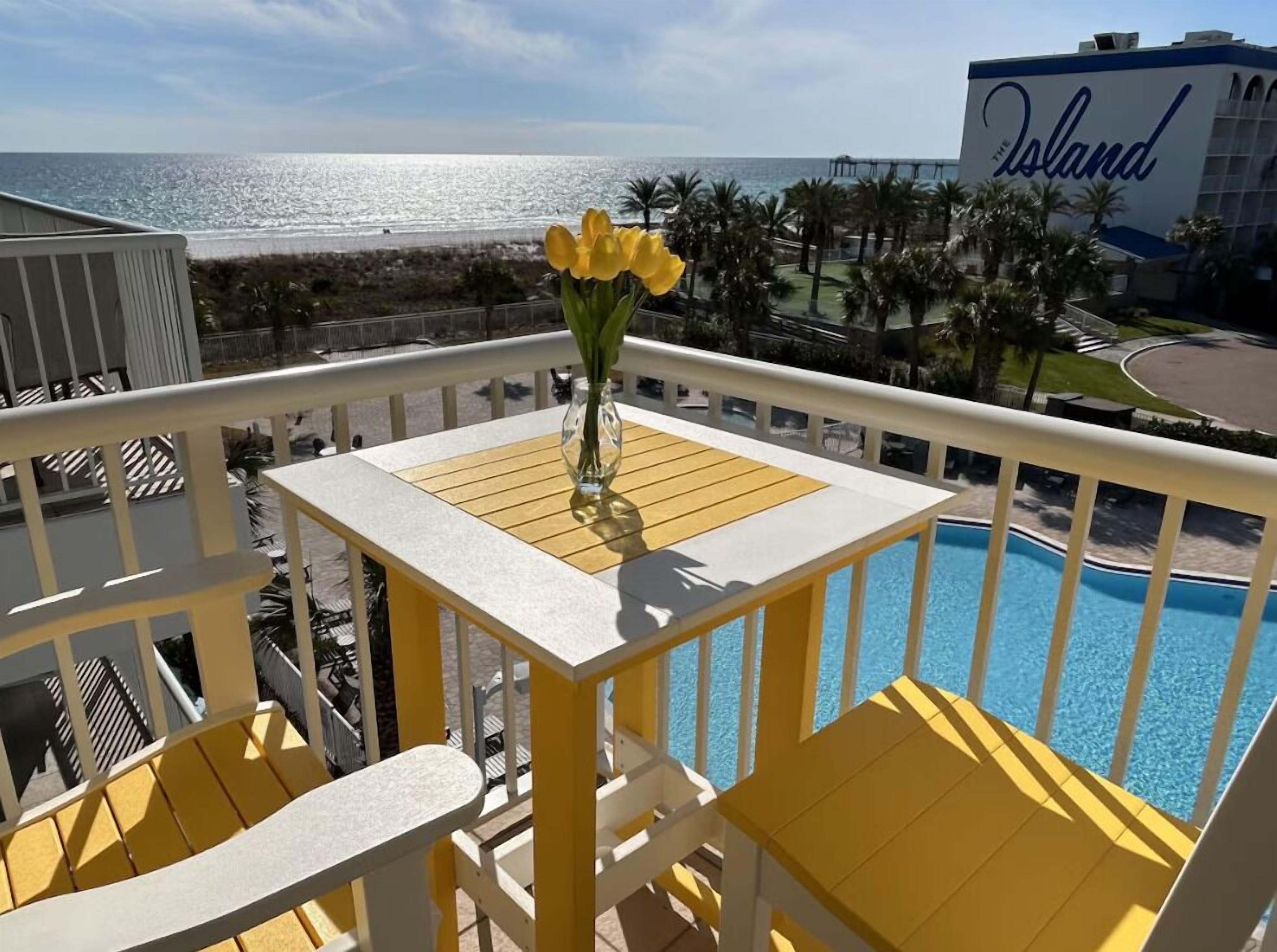 Appart'hôtel, plusieurs lits (Destin West Gulfside #406) | Restauration extérieure