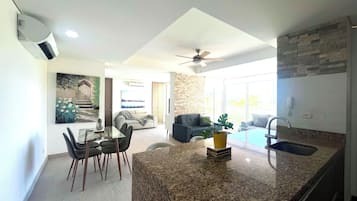Apartment, Pool View | Interior