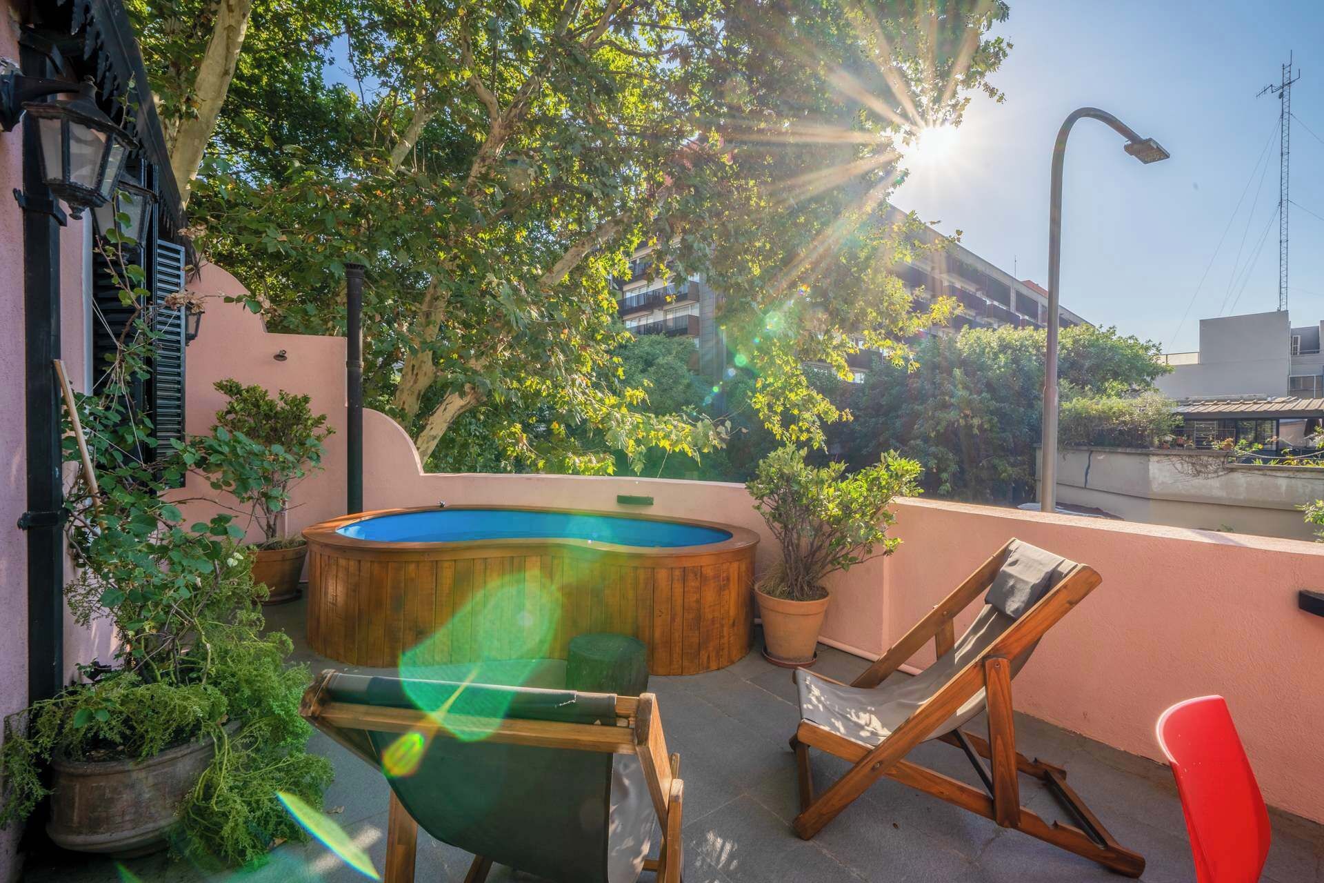 Bañera de hidromasaje exterior