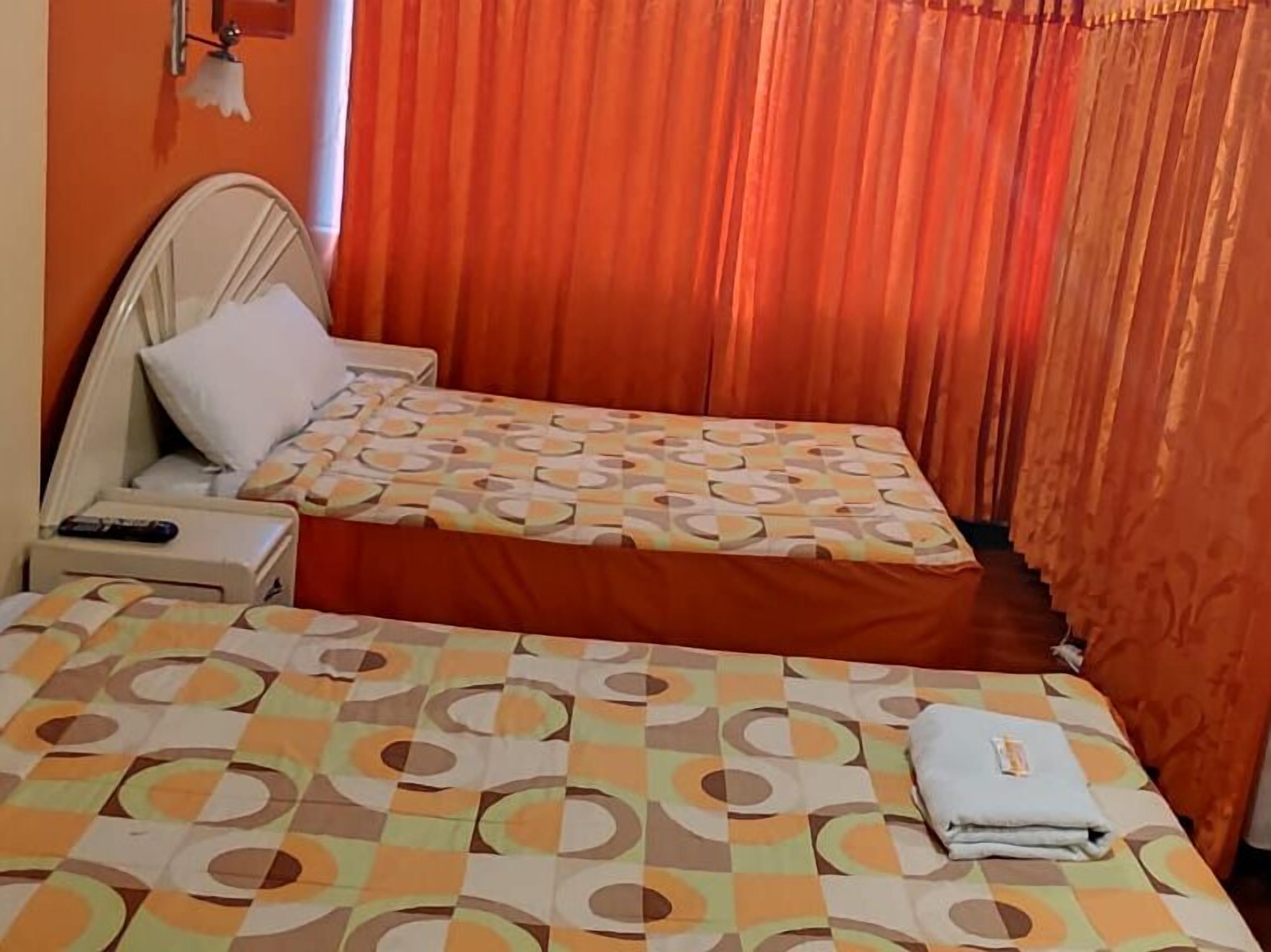 Kahden hengen comfort-huone (kaksi sänkyä), kaupunkinäköala