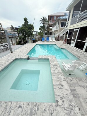 Pool - Private Canal Retreat - Heated Pool & Spa (Fort Myers Beach)