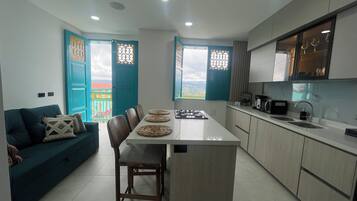 Apartment, Balcony, Valley View | Dining room