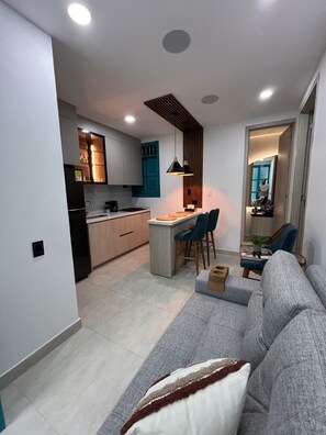 Living area - Filandia Boutique Apartments IMAKA (Filandia)