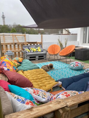 Terrace/patio - Cosy house near the sea (Boulogne-sur-Mer)