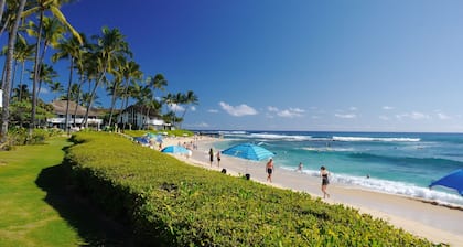 Kiahuna Plantation #44 • Remodeled Ground Floor End Unit • 2 Min Walk to Beach