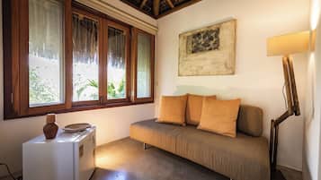 Comfort Chalet, Garden View | Living area