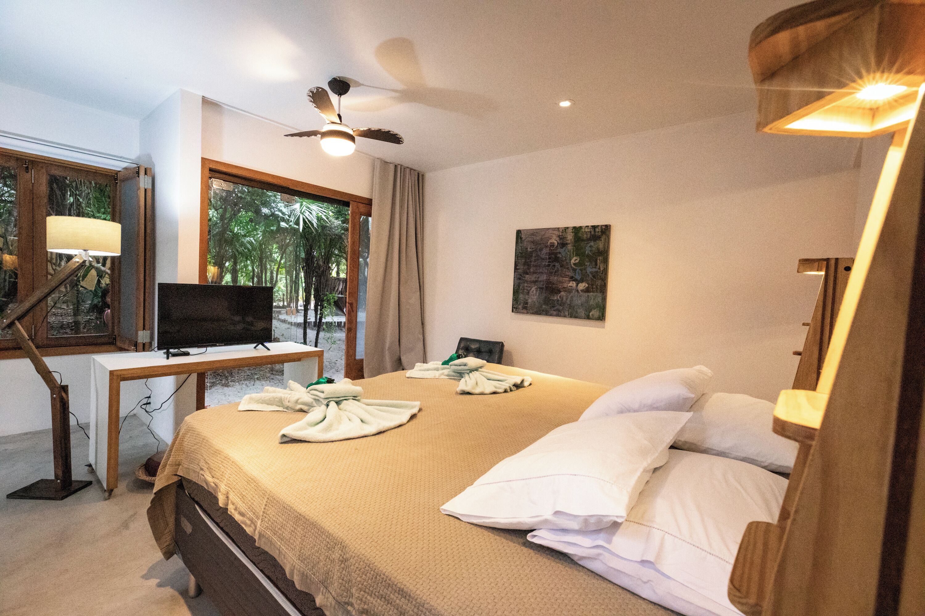 Klassieke chalet, uitzicht op tuin