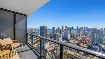 Studio, Balcony, City View | Property grounds